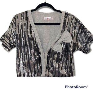 NEW sequin jacket with bow detail​​